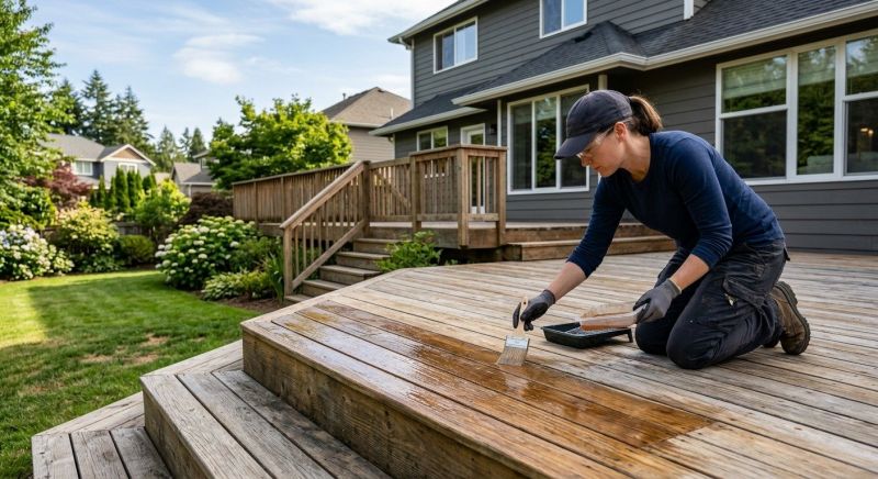Deck Waterproofing in Kitsap County, WA