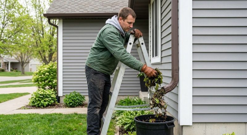 Gutter Downspout Unclogging in Long Island, NY
