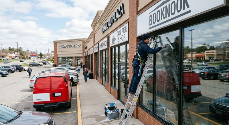Shopping Mall Window Cleaning in Littleton, CO
